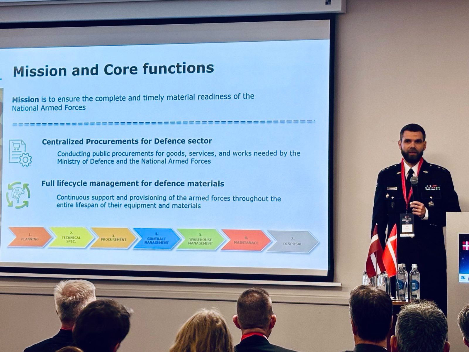 VALIC vadītājs pulkvežleitinants Alans Andrulis 